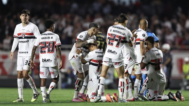 Con Gonzalo Tapia en la banca: Sao Paulo eliminó a Atlético Nacional y pasó a cuartos en la Libertadores