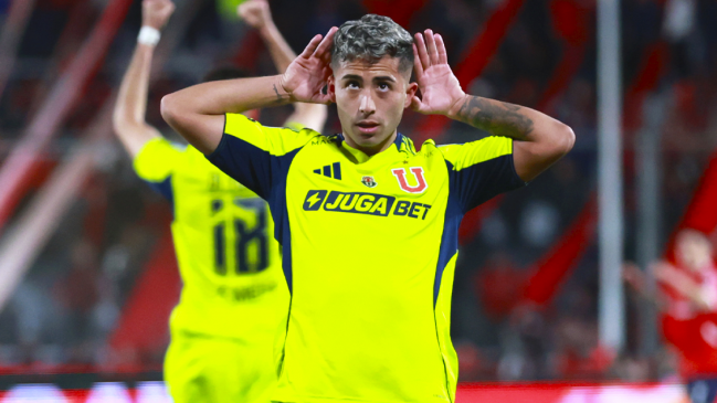 [VIDEO] Con revisión de VAR: Assadi abrió la cuenta para la U en la visita a Independiente