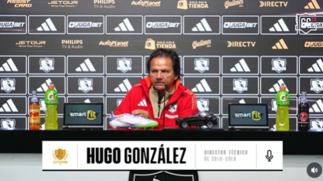 [VIDEO] El solidario gesto que tuvo Hugo González a nombre de Colo Colo con los hinchas de la U