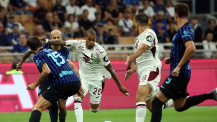   Con Maripán en la banca: Torino se estrenó en la Serie A con dura caída ante Inter de Milán 