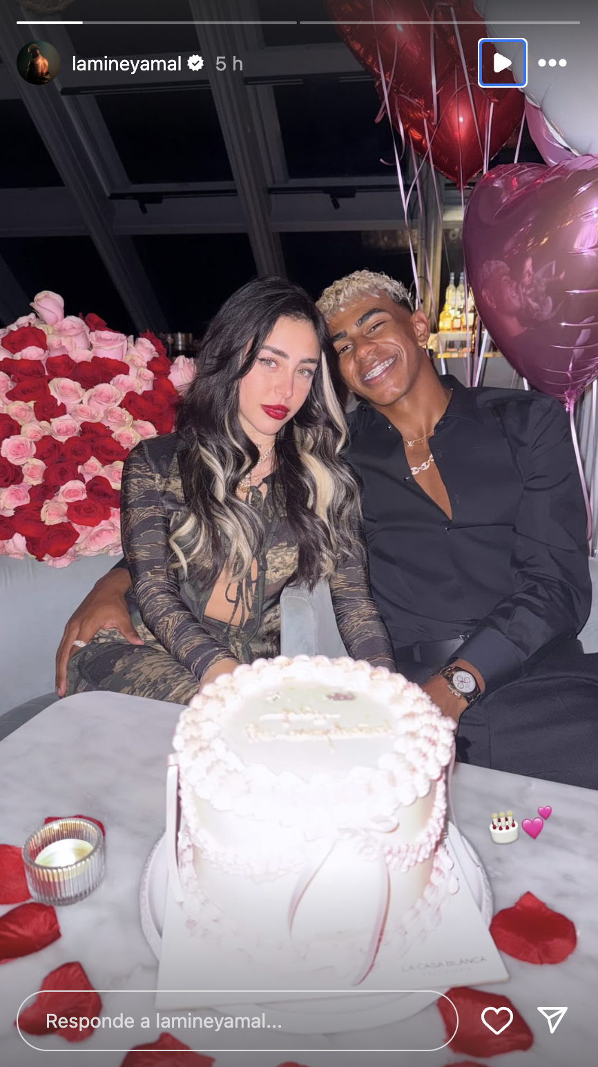 Nicki Nicole y Lamine Yamal