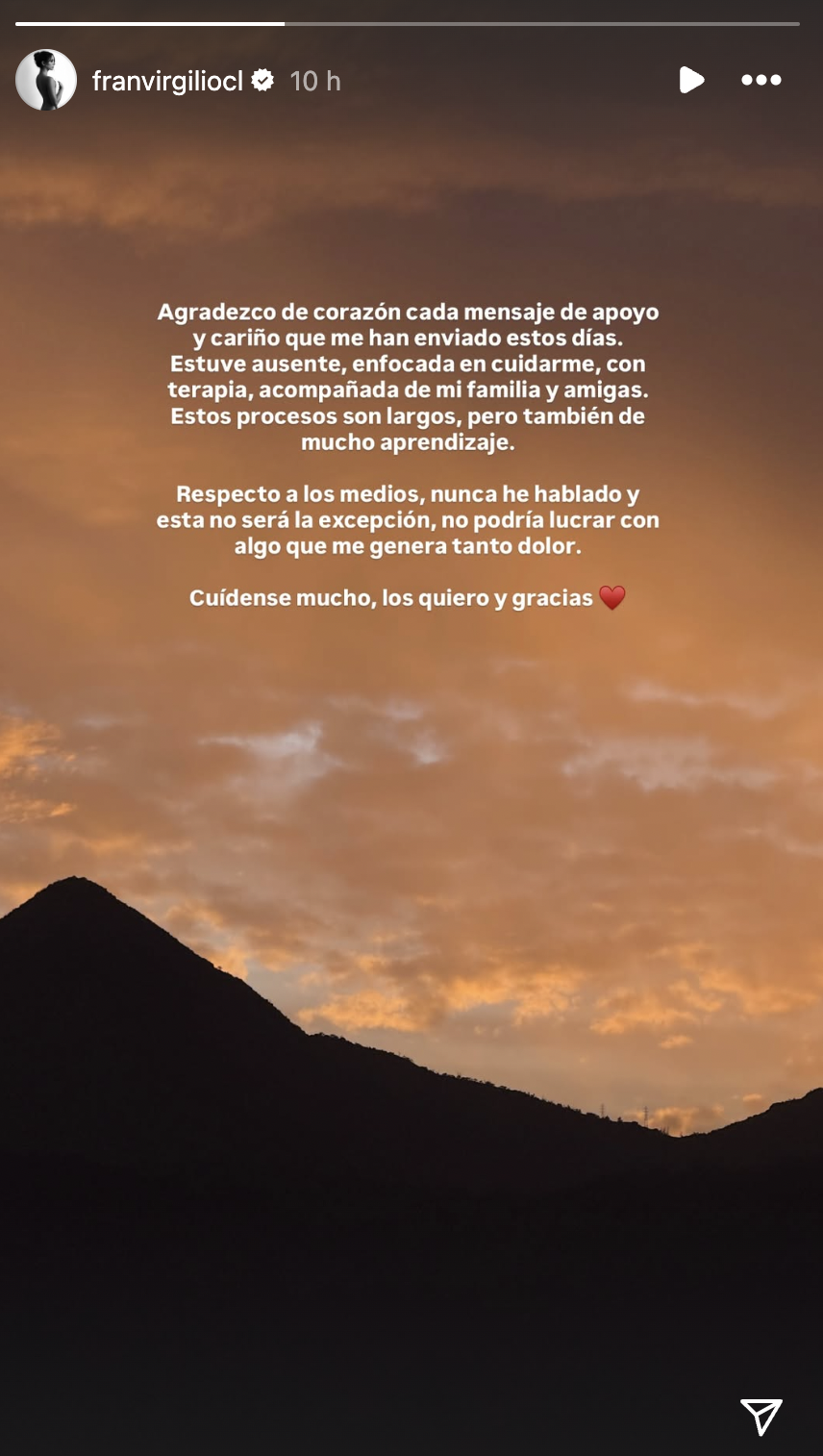 Fran Virgilio criticó a Karol Lucero