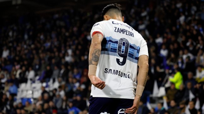 Fernando Zampedri sufrió un desgarro y estará al menos dos semanas fuera de las canchas