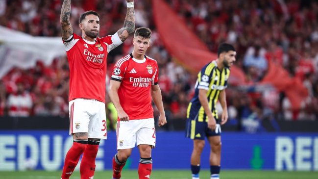 Benfica clasificó a la fase de liga de la Champions tras eliminar al Fenerbahce de Mourinho