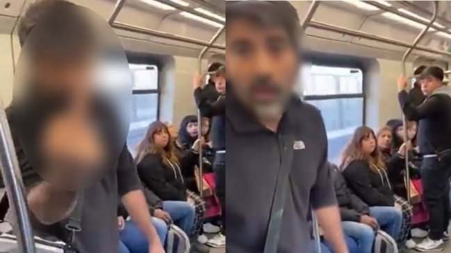 Joven fue víctima de ataque homofóbico en el Metro de Santiago: 