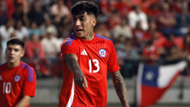 La Roja sub 20 presentó nómina para enfrentar a Arabia Saudita