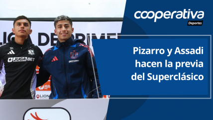   Cooperativa Deportes: Pizarro y Assadi hacen la previa del Superclásico 