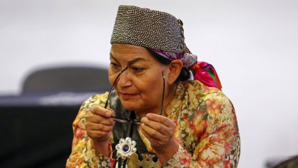   Elisa Loncon, candidata al Senado: 