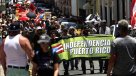 Miles de personas marcharon a favor de la independencia de Puerto Rico