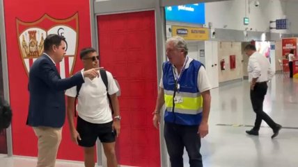   Alexis Sánchez ya está en España para firmar su contrato con Sevilla 