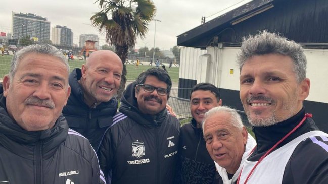 Fernando Ortiz dirigió su primera práctica y saludó a integrantes del club