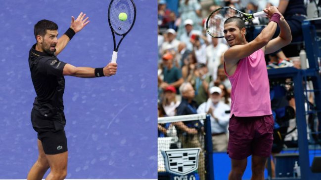¿Cuándo y dónde ver el choque de Djokovic con Alcaraz por el US Open?