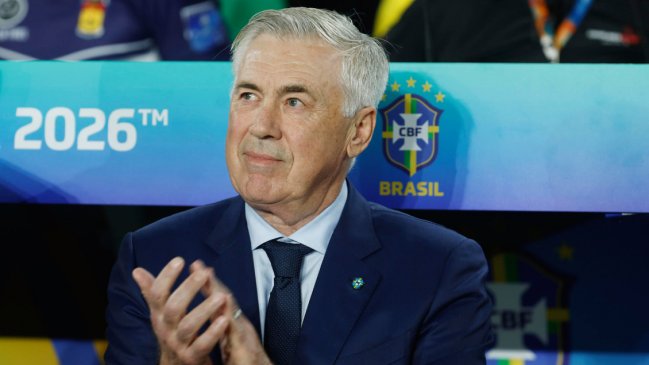 Ancelotti tras la victoria de Brasil: Chile jugó un partido serio, defendió bien
