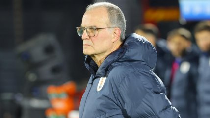  Bielsa celebró goleada de Uruguay a Perú: 