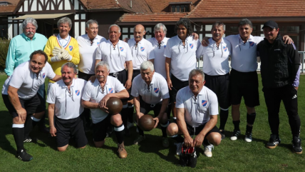   Leyendas de Colo Colo revivieron el primer partido oficial del club en el marco del centenario 