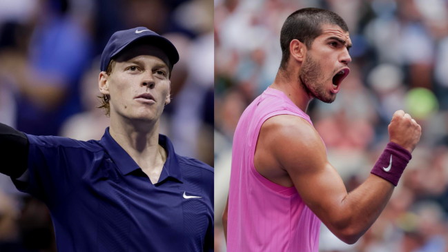 ¿Cuándo y dónde ver la final del US Open entre Jannik Sinner y Carlos Alcaraz?