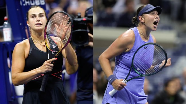 Aryna Sabalenka y Amanda Anisimova juegan la final del US Open