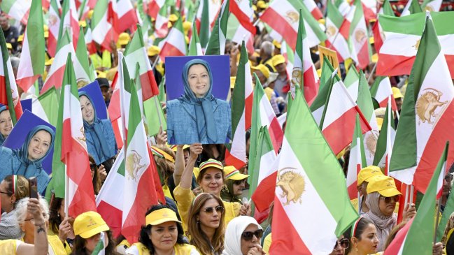 Iraníes opositores exigieron en Bruselas el fin del régimen 