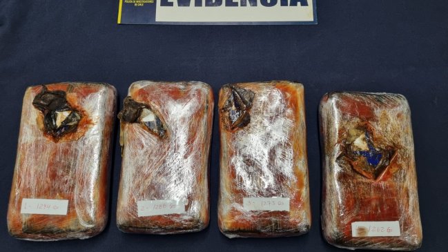 PDI detuvo a hombre con más de 5 kilos de clorhidrato de cocaína en Chaitén