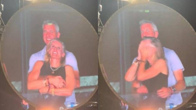 Mujer sorprendida siendo infiel en concierto de Coldplay pidió el divorcio