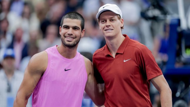 Jannik Sinner y Carlos Alcaraz disputan la gran final del US Open