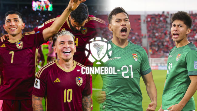 Venezuela y Bolivia se juegan el cupo al repechaje en la última fecha de Clasificatorias