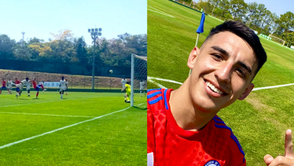   [VIDEO] Lautaro Millán debutó en La Roja sub 20 con el gol de la victoria frente a Arabia Saudita 