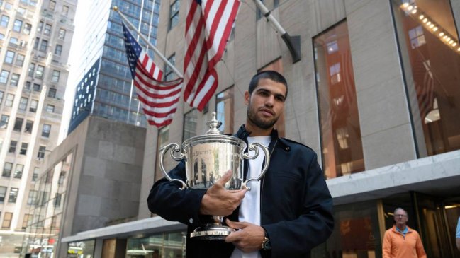 Alcaraz se tatuará la Estatua de la Libertad y el puente de Brooklyn