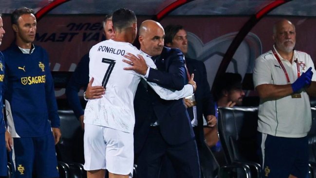 Roberto Martínez: Cristiano Ronaldo es un ganador, quiere ser el mejor cada día