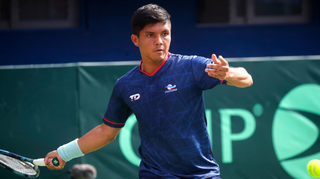 Matías Soto y su participación en la Copa Davis: Me ilusiona tanto jugar en singles como en dobles