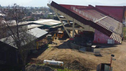   Así está el Estadio Santa Laura a días de la Supercopa 