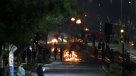 Conmemoración del Golpe de Estado: Manifestantes prendieron barricadas en Peñalolén