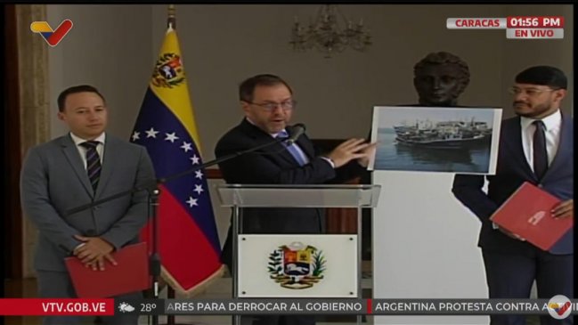 Venezuela denuncia abordaje naval de EE.UU. y advierte con 