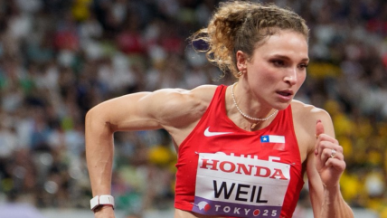   Martina Weil avanzó a semifinales de 400 metros en el Mundial de Atletismo 