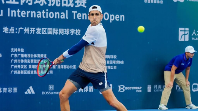 Alejandro Tabilo escaló en el ranking mundial tras su paso por Guangzhou