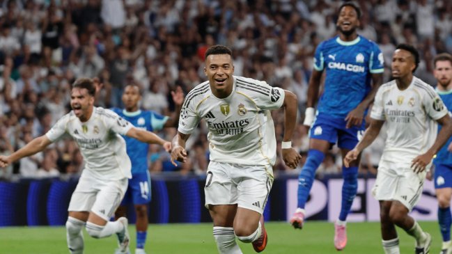Real Madrid se estrenó en la Champions con exigida remontada ante Olympique de Marsella