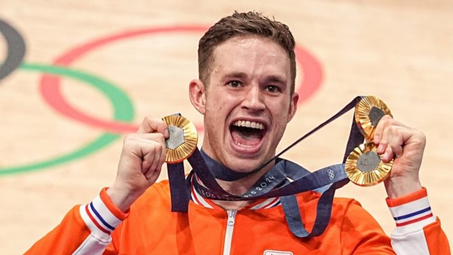 Pentacampeón olímpico Harrie Lavreysen competirá en Chile para el Mundial de Ciclismo de Pista