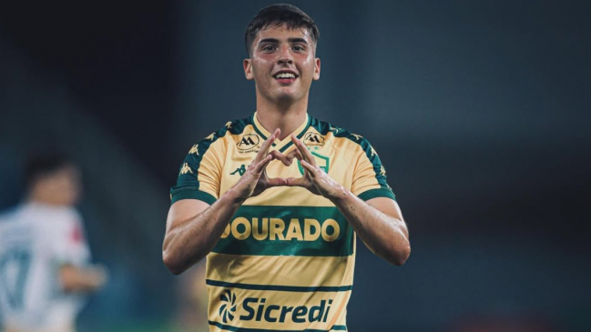 Jugador chileno sub 20 anotó un doblete en la final y se coronó campeón en Brasil