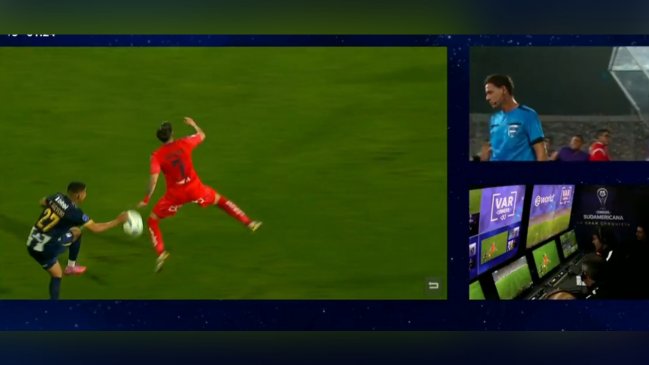 [VIDEO] El VAR salvó a la U con gol anulado a Alianza Lima por una mano previa