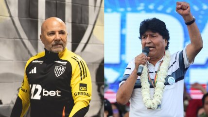  El llamativo intercambio de mensajes entre Jorge Sampaoli y Evo Morales en redes sociales 