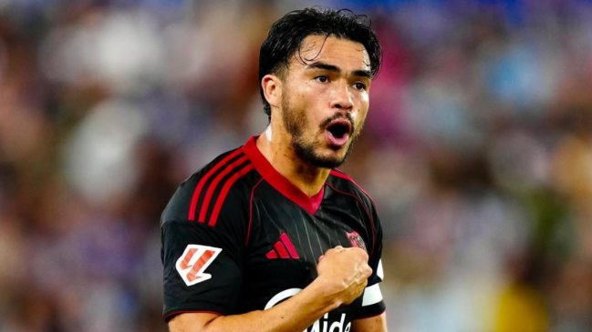 Gabriel Suazo fue elegido como el jugador más eficiente del duelo entre Sevilla y Alavés