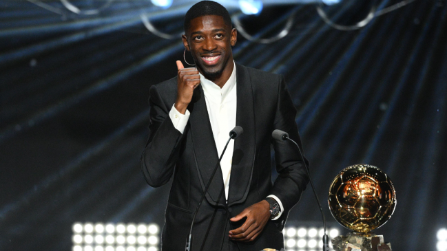 Ousmane Dembélé se coronó como mejor futbolista de la temporada tras ganar el Balón de Oro 2025