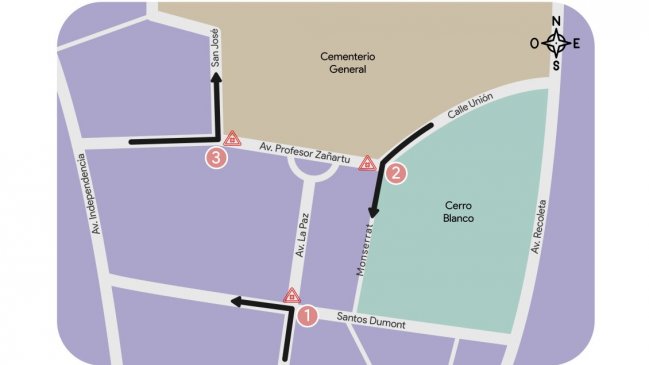 Entre jueves y domingo: cortes y desvíos en Recoleta por Mil Guitarras para Víctor Jara 2025