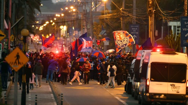 Hinchas de la U detenidos en Coquimbo quedaron con prohibición de ingresar a recintos deportivos