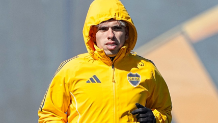   Carlos Palacios se lesionó y será baja en el próximo partido de Boca Juniors 