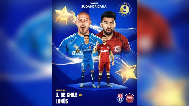 ¿Cuándo jugará la U los duelos ante Lanús en semifinales de la Copa Sudamericana?