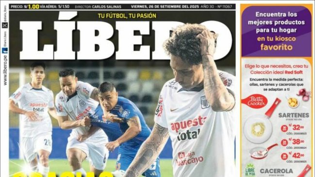 Prensa peruana y eliminación de Alianza ante la U: 