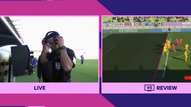 La tarjeta verde tuvo su debut en el Mundial Sub 20 de Chile en el triunfo de Ucrania sobre Corea del Sur