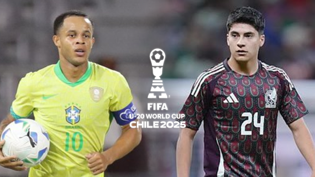 Brasil y México protagonizarán el duelo estelar por el “grupo de la muerte” en el Mundial sub 20