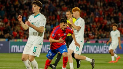   Millán desató la euforia chilena en el Nacional con gol ante Nueva Zelanda en el Mundial Sub 20 